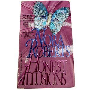 Nora Roberts "Honest Illusions" Paperback Book 1992 Jove Edition English READ